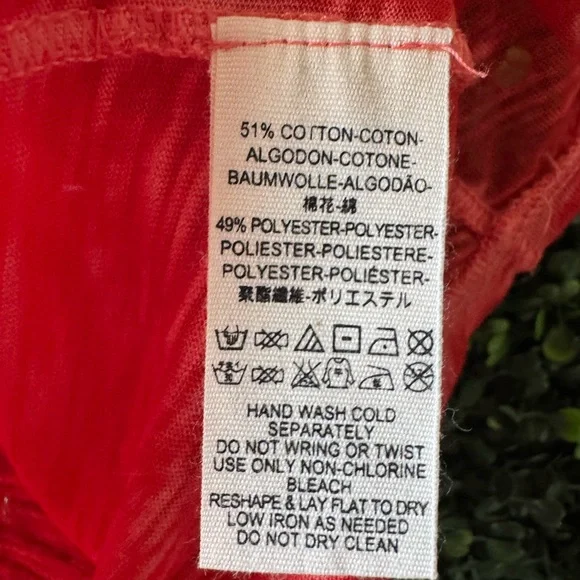 FREE PEOPLE NIGHT SKY IN VENICE RED TSHIRT - Picture 10 of 10